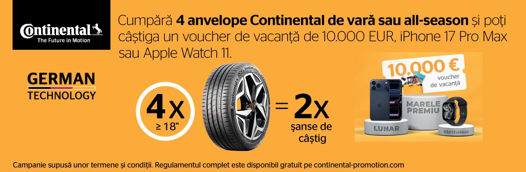 Promotie anvelope CONTINENTAL vara si allseasons